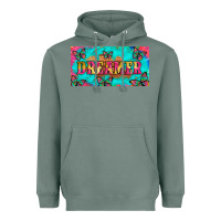 Sage dreamer with butterfly and tie dye  licance  plate Heavyweight Hoodie - Artiststas