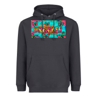 Smoke dreamer with butterfly and tie dye  licance  plate Heavyweight Hoodie - Artiststas