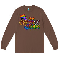 Chestnut Western choose love Long Sleeve Tee - CowGirlArtShop