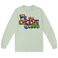 Matcha Western choose love Long Sleeve Tee - CowGirlArtShop