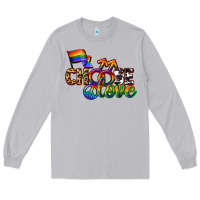 Moon Dust Western choose love Long Sleeve Tee - CowGirlArtShop