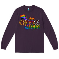 Plum Western choose love Long Sleeve Tee - CowGirlArtShop