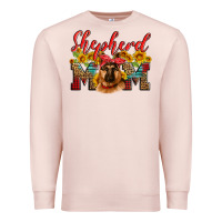 Pale Pink german shepherd mom Premium Sweatshirt - Artiststas