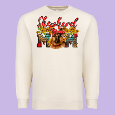 German Shepherd Mom Premium Sweatshirt Designed By Artiststas