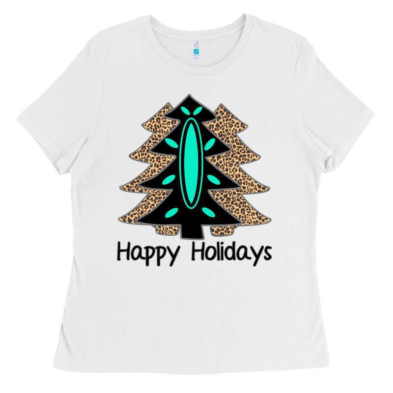 Happy Holidays Tree Ladies Tee by Bettercallsaul | Teevron