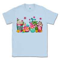 Dusty Blue summer coffee cups Classic Tee - Jasminsmagicworld