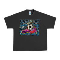 Pigment Black Game day soccer Urban Heavy Tee - HowdyJamesFarm