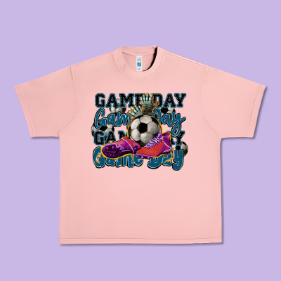 Game Day Soccer Urban Heavy Tee Designed By Howdyjamesfarm