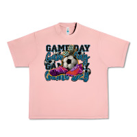 Salmon Game day soccer Urban Heavy Tee - HowdyJamesFarm