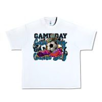 White Game day soccer Urban Heavy Tee - HowdyJamesFarm