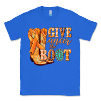 True Royal Give Cancer the boot Kidney Cancer orange ribbon Classic Tee - NancyCooperArtShop
