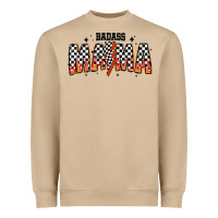 Mushroom baddas mama Heavyweight Sweatshirt - CowhideDigitalArt