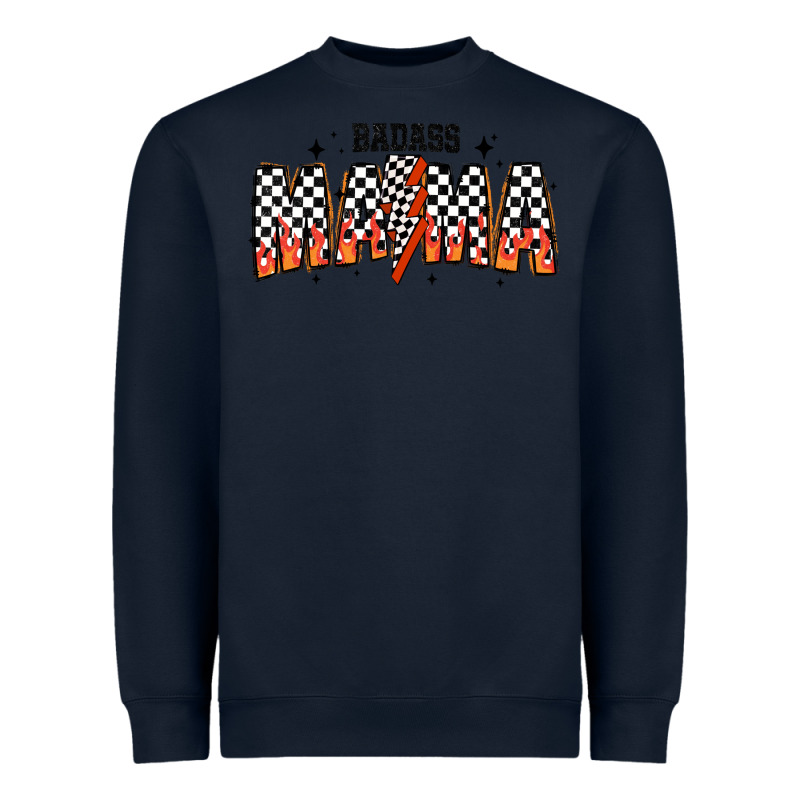Baddas Mama Heavyweight Sweatshirt by CowhideDigitalArt | Teevron