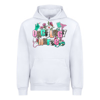 White oncology nurse Urban Hoodie - AdoDesignShop