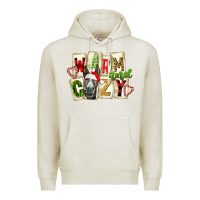 Oatmeal Heather warm and cozy donkey Premium Hoodie - FaDigitalArtStudio