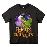 Asphalt Hocus Croakus Frog Heavy Core Tee - LillyAllenDesigns
