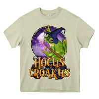 Mossy Hocus Croakus Frog Heavy Core Tee - LillyAllenDesigns
