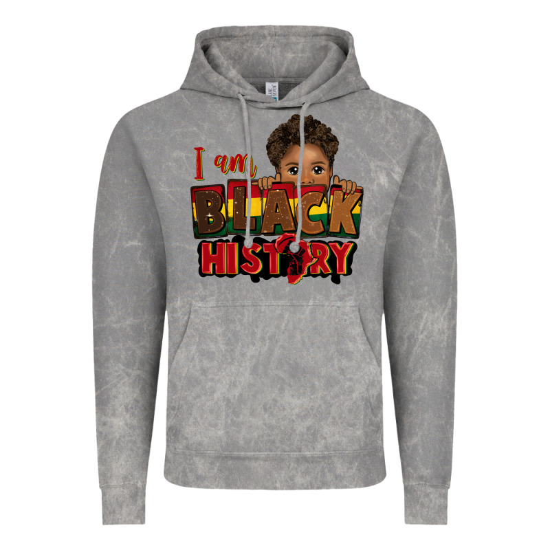 I Am Black History Black Boy Peekaboo Juneteenth Vintage Hoodie by CowGirlArtShop | Teevron