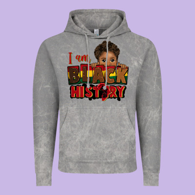 I Am Black History Black Boy Peekaboo Juneteenth Vintage Hoodie Designed By Cowgirlartshop