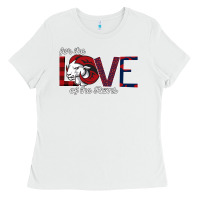 White For the Love of the Rams Ladies Tee - Bettercallsaul