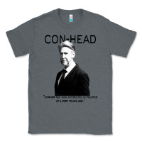 Charcoal Heather connor, roy was interested in politics Classic Tee - minhPixels