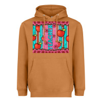 Meerkat teacher with  flower glitter and serape leopard Heavyweight Hoodie - Artiststas