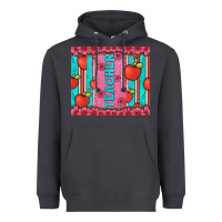 Smoke teacher with  flower glitter and serape leopard Heavyweight Hoodie - Artiststas