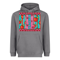 Teacher With  Flower Glitter And Serape Leopard Heavyweight Hoodie | Teevron