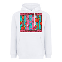 White teacher with  flower glitter and serape leopard Heavyweight Hoodie - Artiststas