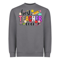 Storm iBest Teacher Ever Heavyweight Sweatshirt - CowhideDigitalArt