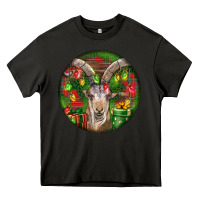 Asphalt Spanish Goat Christmas Ornament Heavy Core Tee - LillyAllenDesigns