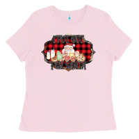 Bubblegum Pink I Put Out For Santa Ladies Tee - Bettercallsaul