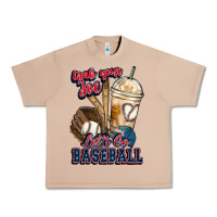 Burro Grab your joe lets go baseball Urban Heavy Tee - HowdyJamesFarm