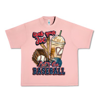 Salmon Grab your joe lets go baseball Urban Heavy Tee - HowdyJamesFarm