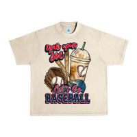 Sandshell Grab your joe lets go baseball Urban Heavy Tee - HowdyJamesFarm