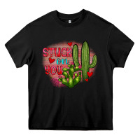 Black stuck on you cactus Heavy Core Tee - JahusDesignShop