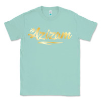 Seafoam Azizam Persian Iran Iranian Gift Tala Gold Classic Tee - minhPixels