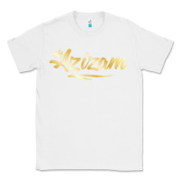 White Azizam Persian Iran Iranian Gift Tala Gold Classic Tee - minhPixels