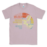 Lilac Mens Welder Because Engineers Need Heroes Too Gifts Funny Welding Classic Tee - minhPixels