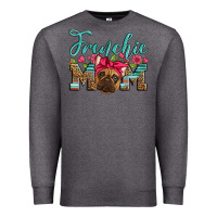 Charcoal Heather french bulldog mom Premium Sweatshirt - Artiststas
