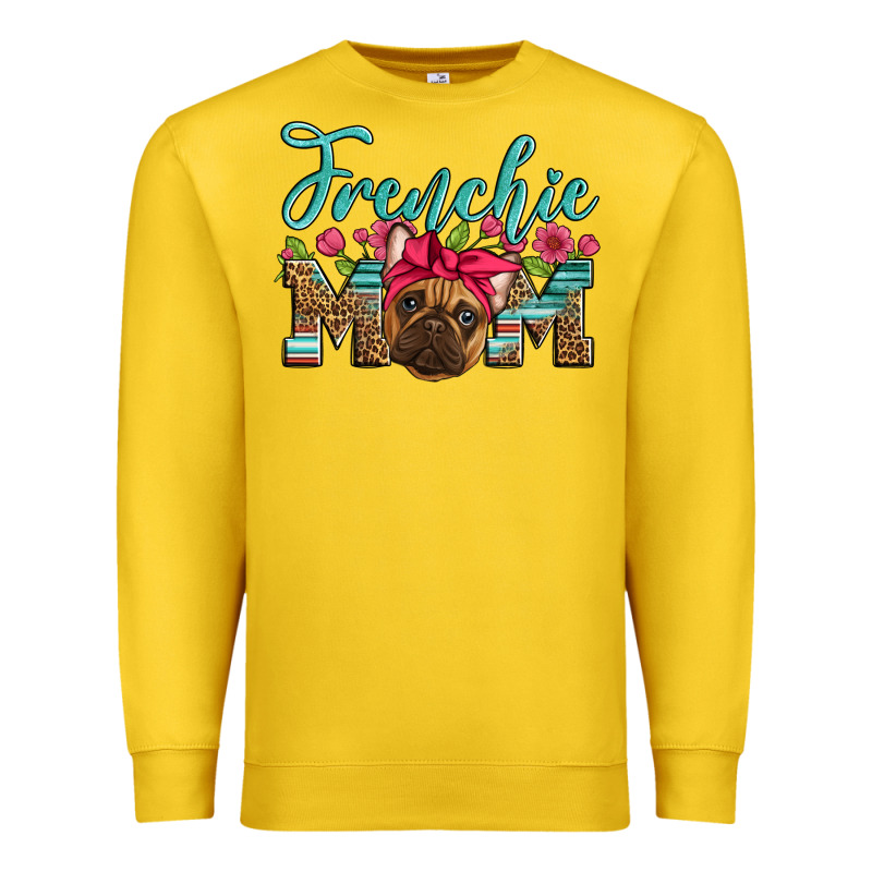 French Bulldog Mom Premium Sweatshirt by Artiststas | Teevron