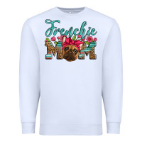 White french bulldog mom Premium Sweatshirt - Artiststas