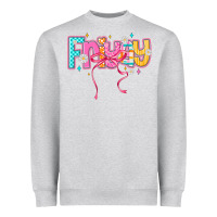 Heather Grey friyay Heavyweight Sweatshirt - CowhideDigitalArt