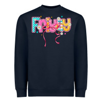 Navy friyay Heavyweight Sweatshirt - CowhideDigitalArt