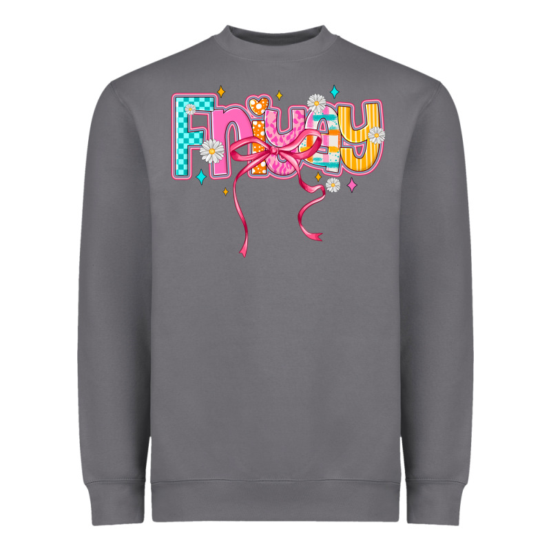Friyay Heavyweight Sweatshirt by CowhideDigitalArt | Teevron