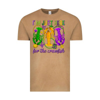 Vintage Camel I'm just here for the Crawfish Vintage Tee - HowdyJamesFarm