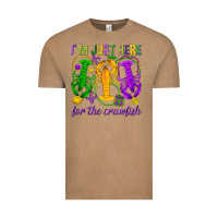 Vintage Coffee I'm just here for the Crawfish Vintage Tee - HowdyJamesFarm
