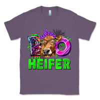 Lavender Boo Heifer Cow Classic Tee - texasbilliewilder