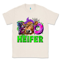 Natural Boo Heifer Cow Classic Tee - texasbilliewilder