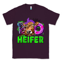 Plum Boo Heifer Cow Classic Tee - texasbilliewilder